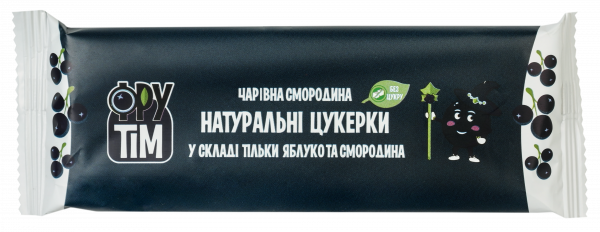 

Натуральные конфеты Фрутім Яблоко и Черная смородина, 50 г