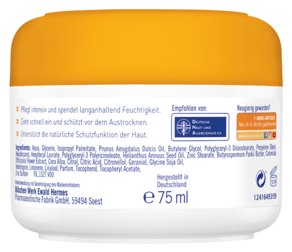 Крем для лица Bubchen Календула, 75 мл - Pampik - 2