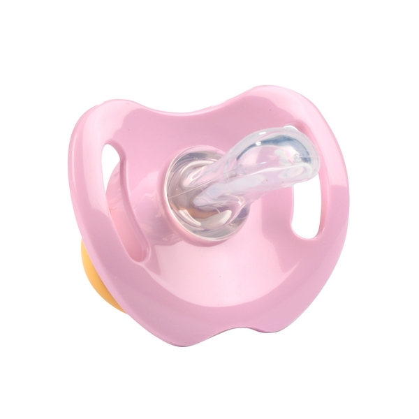 Пустышка Pigeon Кролик, размер S, розовый (26978) - Pampik - 2