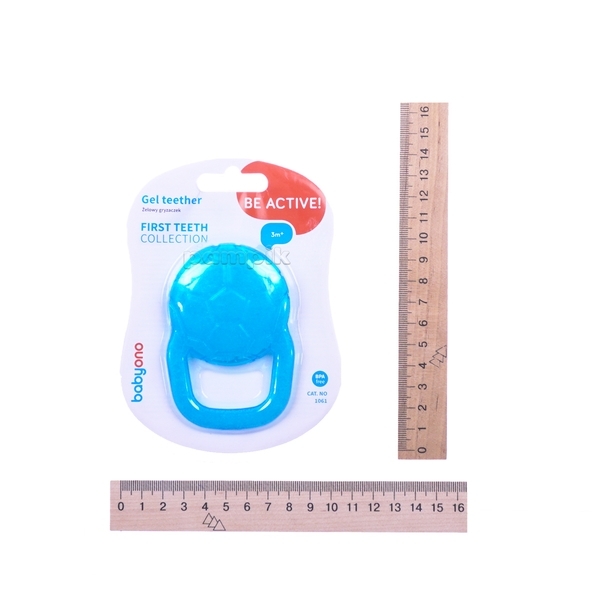 Прорізувач BabyOno М'ячик, синій (1061) - Pampik - 2