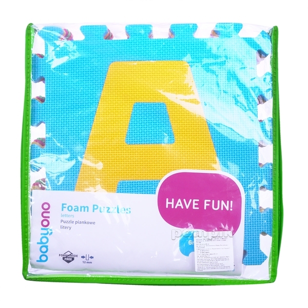 М'які пазли BabyOno Букви, 10 шт. (278) - Pampik - 3
