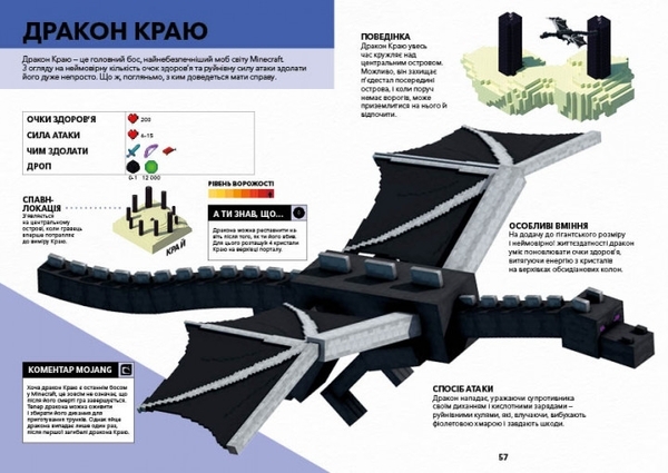 Книжка Minecraft. Довідник Нижнього світу і Краю - Стефані Мілтон - Pampik - 3