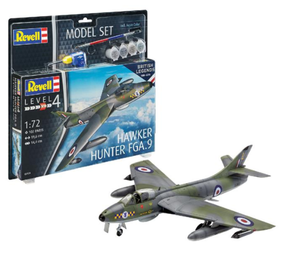 

Сборная модель-копия Revell набор Истребитель Хокер Хантер (RVL-63908