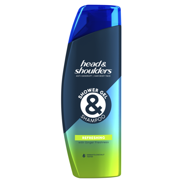 Гель для душу і шампунь проти лупи Head & Shoulders Заряд свіжості, 270 мл - Pampik - 2