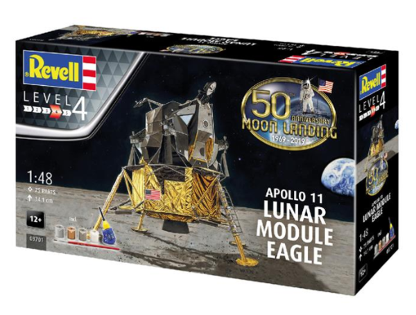 Збірна модель-копія Revell набір Місячний модуль Орел місії Аполлон 11 (RVL-03701) - Pampik - 2