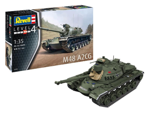 

Сборная модель-копия Revell Танк М28 Паттон III (RVL-03287