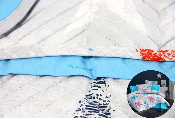 Комплект постельного белья LightHouse Colored Stars, ранфорс, 220х160 см, разноцвет (6090_1.5LH_4s) - Pampik - 5