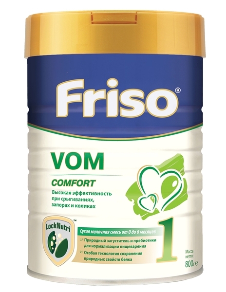 

Молочная смесь Friso Vom 1 Comfort, 800 г