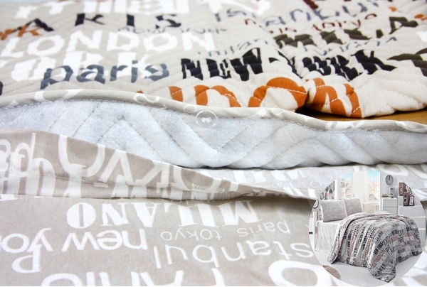 Комплект постільної білизни LightHouse City Style, бязь, 220х160 см, різнобарв'я (7642_1.5LH_4s) - Pampik - 4