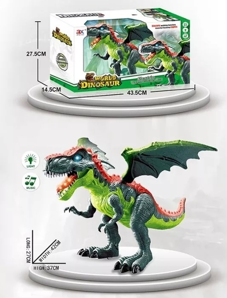 Інтерактивна іграшка Maya Toys Динозавр (844А) - Pampik - 2