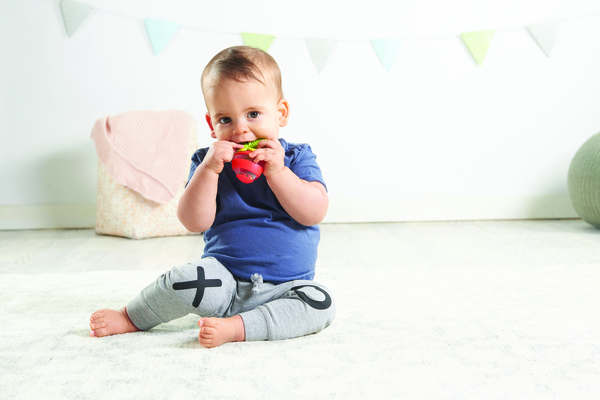 Набір прорізувачів-брязкалець Tiny Love Морквина і полуничка, 2 шт. (1117500458) - Pampik - 7