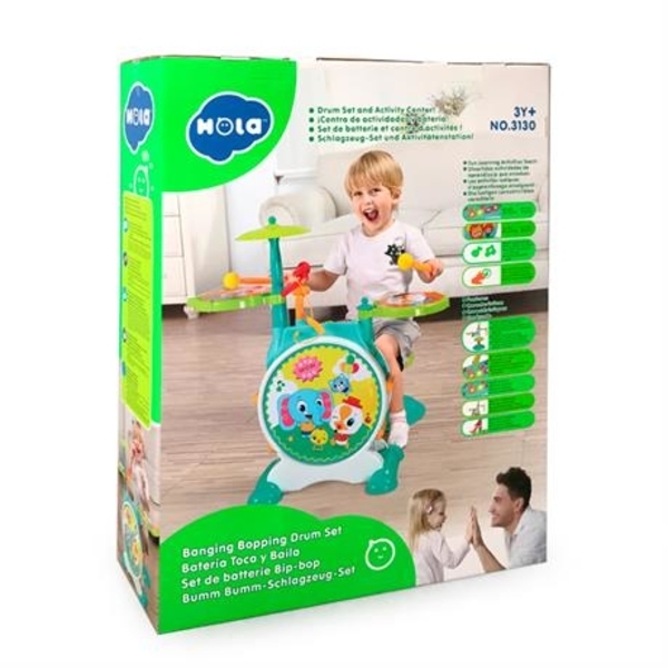 Іграшка Hola Toys Барабанна установка (3130) - Pampik - 3