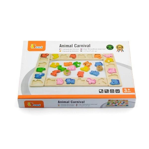 Гра-сортер Viga Toys Карнавал тварин (50450) - Pampik - 3