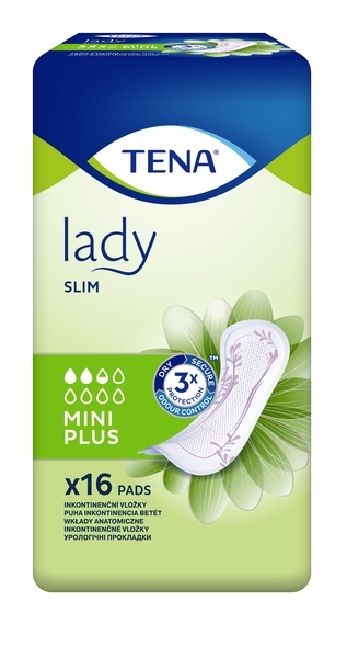 Урологічні прокладки TENA Lady Slim Mini Plus, 16 шт. - Pampik - 2