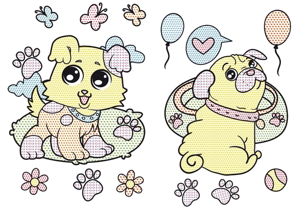 Цуценята. Великі водяні розмальовки - Pampik - 2