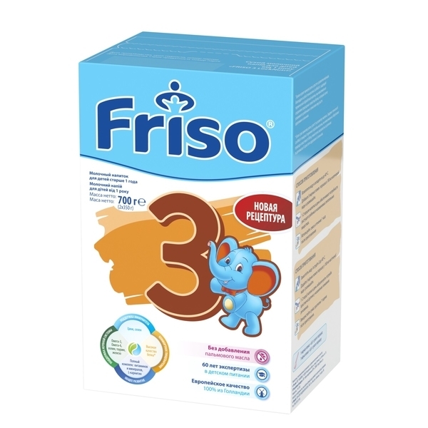 Дитяче молочко Friso 3 Junior, 700 г - Pampik