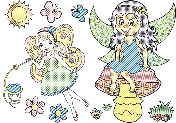 Подружки феї. Великі водяні розмальовки - Pampik - 3