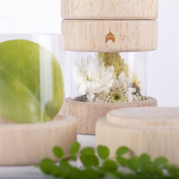 Набір Guidecraft Natural Play Скарби в баночках, прозорий, 8 шт. (G3086) - Pampik - 7