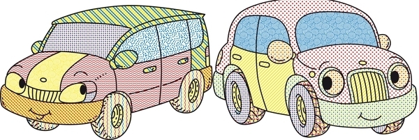 Легкові машинки. Водяні розмальовки - Pampik - 3