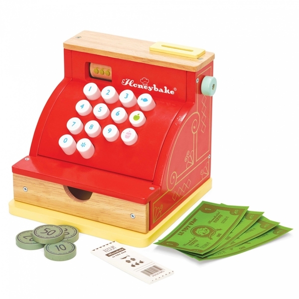 

Игровой набор Le Toy Van Кассовый аппарат Cash Register, красный (TV295