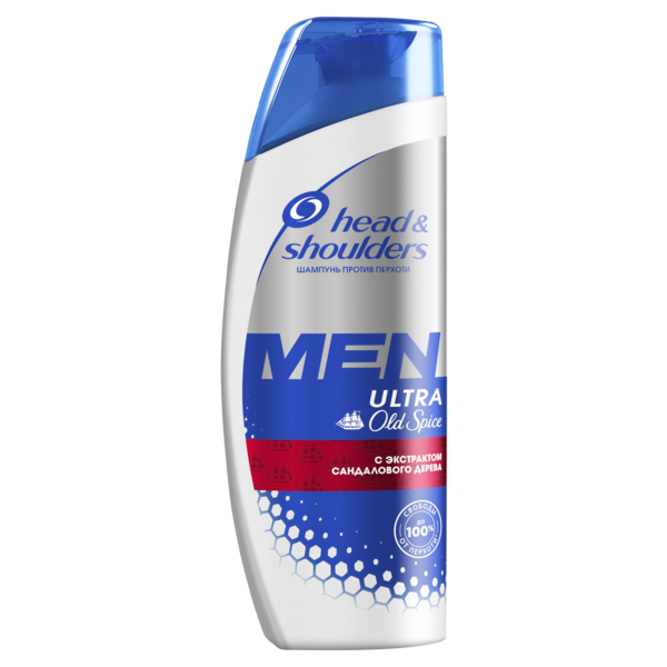 

Шампунь-бальзам для мужчин Head&Shoulders 2 в 1 с ароматом Old Spice, 400 мл