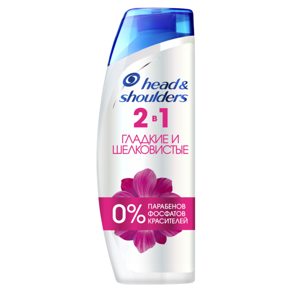 

Шампунь-кондиционер Head&Shoulders 2 в 1 Гладкие и шелковистые, 400 мл