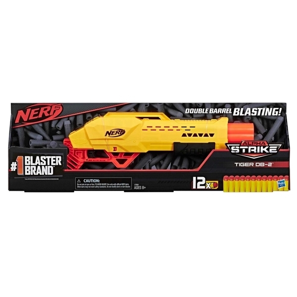 

Бластер Hasbro Nerf Alpha Strike Tiger Db-2 (E7561, Желтый