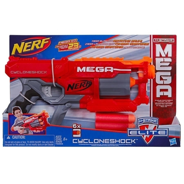 Бластер Hasbro Nerf Mega Cycloneshock (A9353) - Pampik - 5