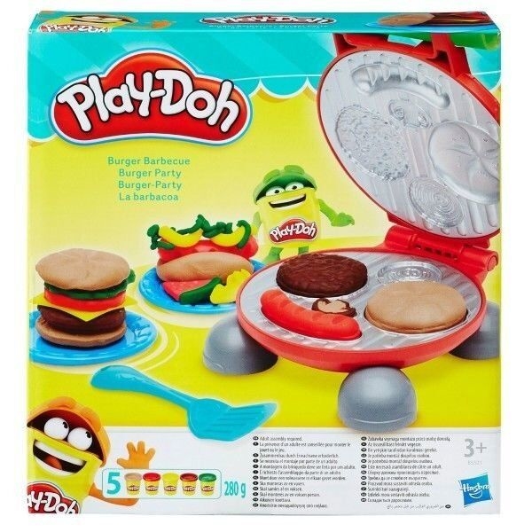 

Игровой набор Hasbro Play-Doh Бургер гриль (B5521