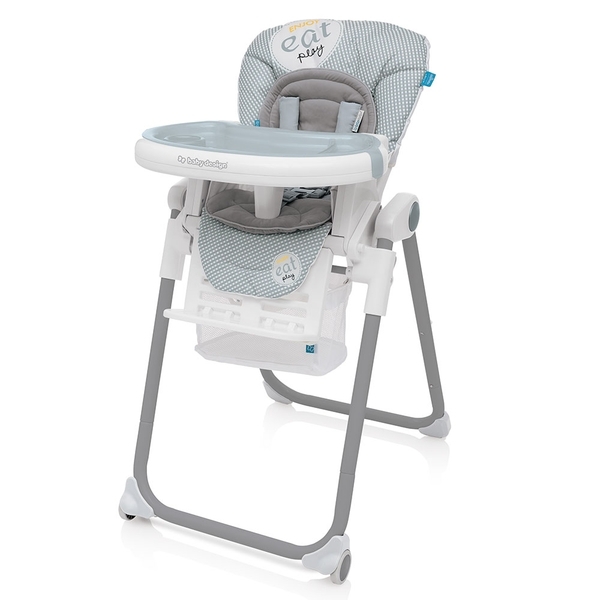 

Стульчик для кормления Baby Design Lolly-07 2017, серый (20781