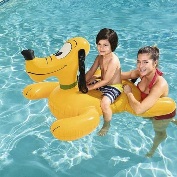 Надувний пліт Bestway Собачка 91074, жовтий (22467) - Pampik - 3