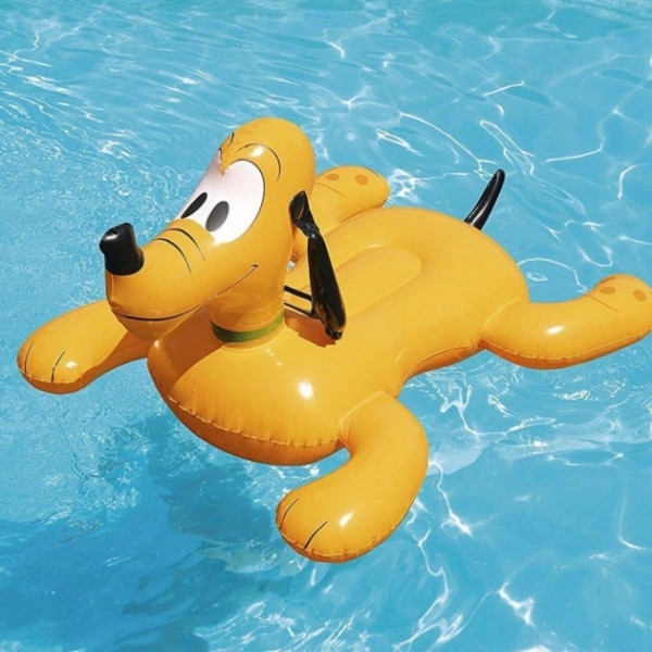 Надувний пліт Bestway Собачка 91074, жовтий (22467) - Pampik - 4