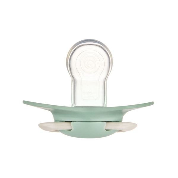 Силіконова симетрична пустушка Canpol Babies Pure Color, бежевий, 6-18 міс., 2 шт. (22/645_bei) - Pampik - 6