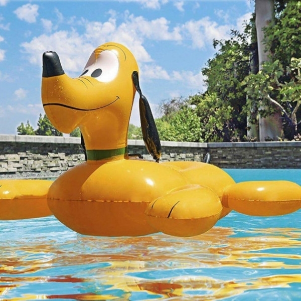 Надувний пліт Bestway Собачка 91074, жовтий (22467) - Pampik - 6