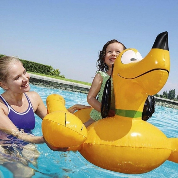 Надувний пліт Bestway Собачка 91074, жовтий (22467) - Pampik - 5