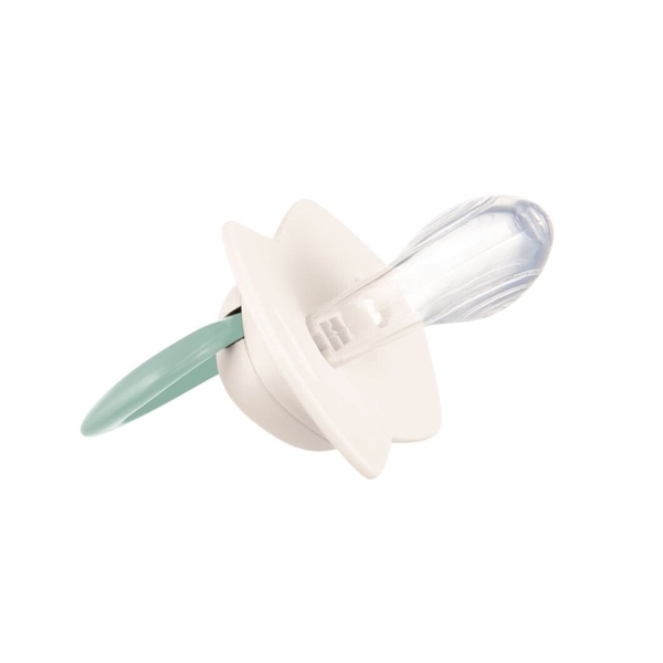 Силіконова симетрична пустушка Canpol Babies Pure Color, бежевий, 6-18 міс., 2 шт. (22/645_bei) - Pampik - 4