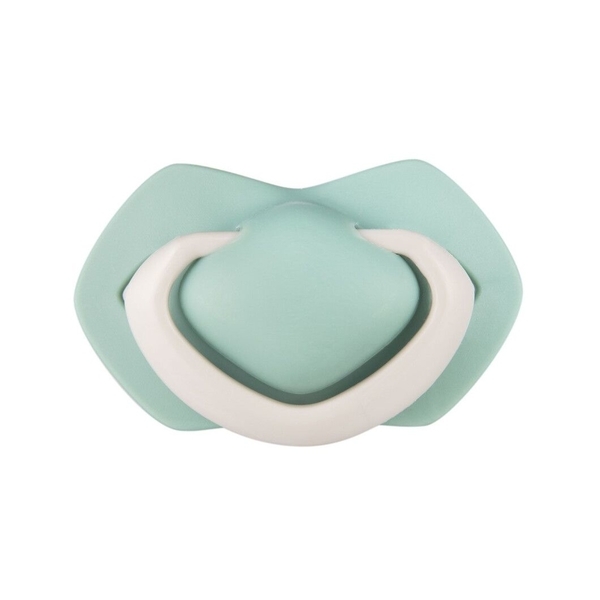 Силіконова симетрична пустушка Canpol Babies Pure Color, бежевий, 6-18 міс., 2 шт. (22/645_bei) - Pampik - 3