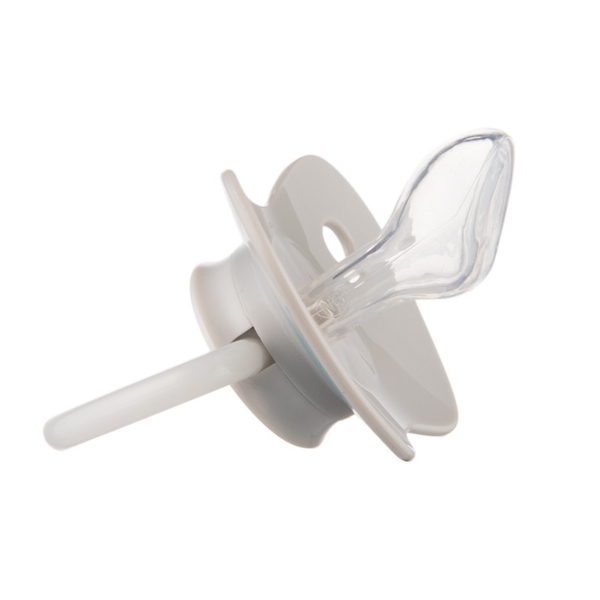 Силиконовая анатомическая пустышка Canpol Babies Exotic Animals, серый, 0-6 мес., 2 шт. (23/920_grey) - Pampik - 4