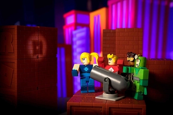 Игровой набор фигурок Roblox Environmental Set Heroes of Robloxia (10763R) - Pampik - 5