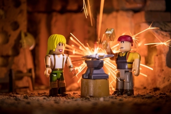 Игровой набор фигурок Roblox Game Packs Forger's Workshop W6 (ROB0210) - Pampik - 5