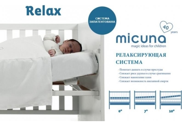 Дитяче ліжко Micuna Alexa Relax White-Silver, білий з сріблястим (ALEXA RELAX) - Pampik - 6