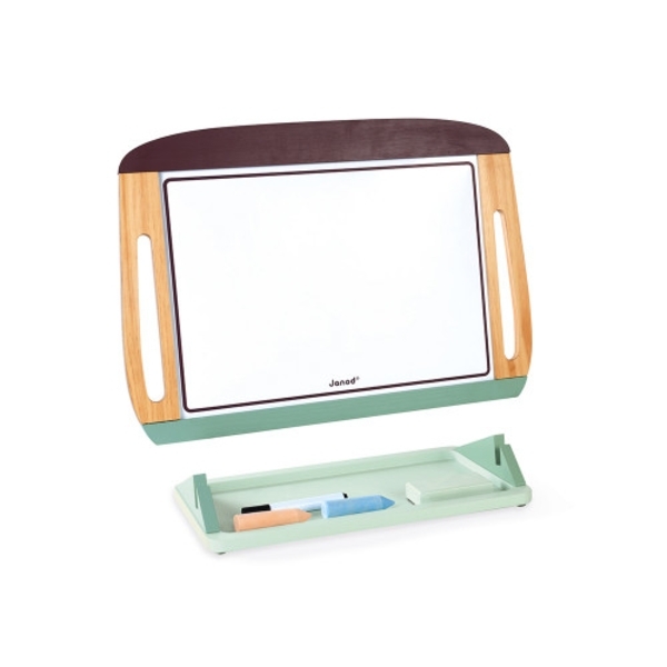 Доска двусторонняя Janod с подставкой и аксессуарами (J09631) - Pampik - 3