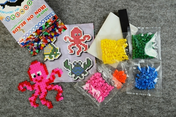 Набір для творчості Умняшка Магніти з термомозаїки без планшета Морські (ТМ-013) - Pampik - 2