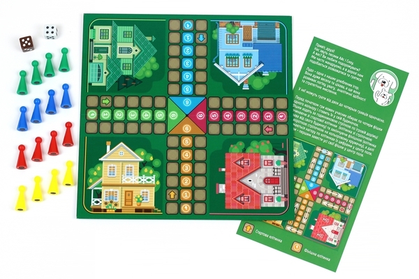 Настільна магнітна гра Умняшка Лудо (1463) - Pampik - 2