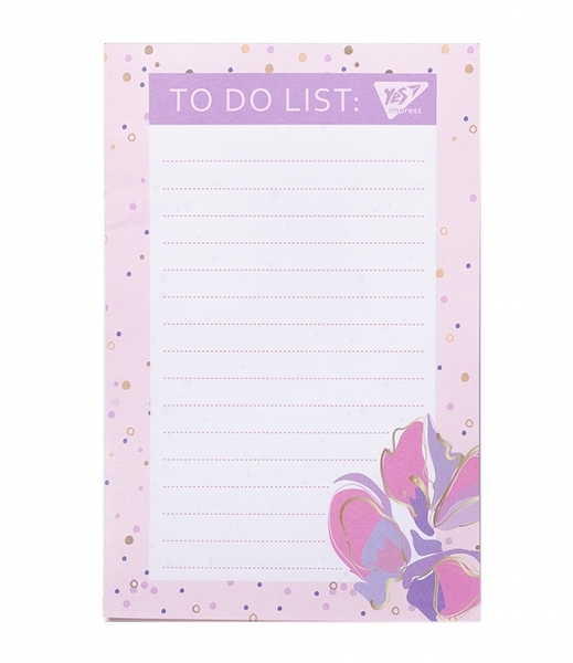 Папір для нотаток Yes To Do Viola на планшеті з магнітом, 52 листи (170258) - Pampik - 2