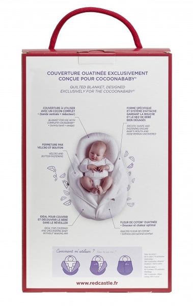 Ковдра Red Castle Cocoonacover для Cocoonababy утеплена, білий (0449166) - Pampik - 3