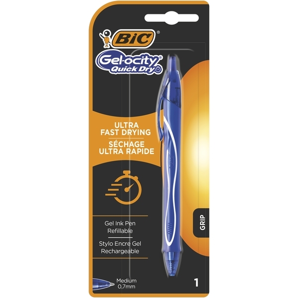 

Гелевая ручка BIC Gel-ocity Quick Dry, синий, 1 шт. (964765