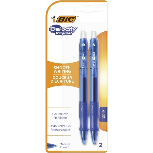 

Гелевая ручка BIC Gel-ocity Original, синий, 2 шт. (964754