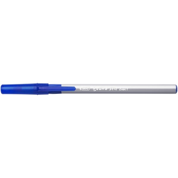 Шариковая ручка BIC Round Stic Exact, синий, 4 шт. (932857) - Pampik - 4