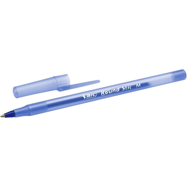 Шариковая ручка BIC Round Stic Classic, синий, 4 шт. (944176) - Pampik - 4